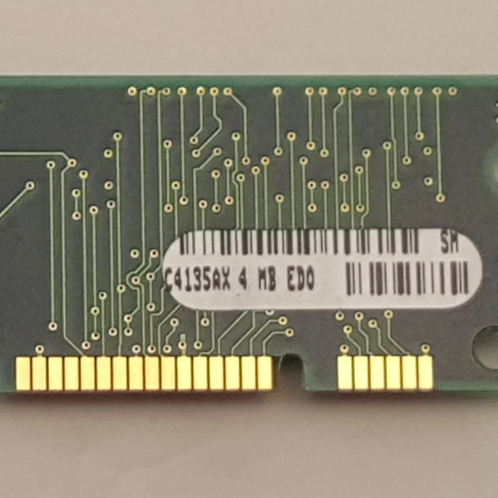 HP C4135AX 4MB 100-pin EDO DRAM DIMM from HP LJ 4000 | A3521-60001 | USED
